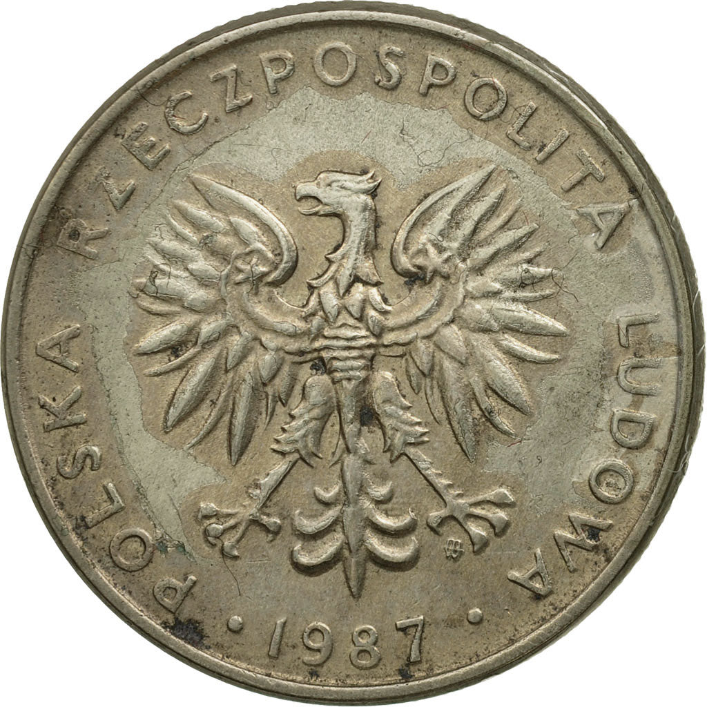 Monnaie, Pologne, 20 Zlotych, 1987, Warsaw, TTB, Copper-nickel, KM:153.1