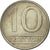 Coin, Poland, 10 Zlotych, 1988, Warsaw, EF(40-45), Copper-nickel, KM:152.1
