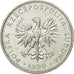 Coin, Poland, 5 Zlotych, 1990, Warsaw, EF(40-45), Aluminum, KM:81.3