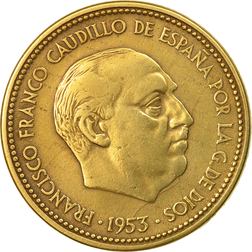 Coin, Spain, Caudillo and regent, 2-1/2 Pesetas, 1956, Madrid, EF(40-45)