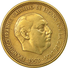 Coin, Spain, Caudillo and regent, 2-1/2 Pesetas, 1956, Madrid, EF(40-45)