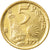 Monnaie, Espagne, Juan Carlos I, 5 Pesetas, 1993, Madrid, TTB, Aluminum-Bronze