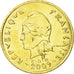 Coin, French Polynesia, 100 Francs, 2009, Paris, AU(55-58), Aluminum-Bronze