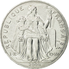 Coin, French Polynesia, 5 Francs, 2008, Paris, EF(40-45), Aluminum, KM:12