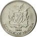 Coin, Namibia, 50 Cents, 2008, Vantaa, EF(40-45), Nickel plated steel, KM:3