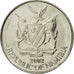 Coin, Namibia, 5 Cents, 2002, Vantaa, EF(40-45), Nickel plated steel, KM:1