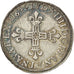 Francia, Louis XIII, 1/4 Écu, frappé au marteau, 1/4 Ecu, 1644, Rouen, BB+,...