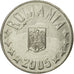 Coin, Romania, 10 Bani, 2005, Bucharest, EF(40-45), Nickel plated steel, KM:191