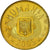 Moneta, Romania, Ban, 2005, BB, Acciaio placcato ottone, KM:189