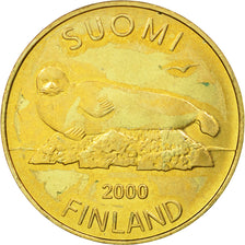 Coin, Finland, 5 Markkaa, 2000, EF(40-45), Copper-Aluminum-Nickel, KM:73