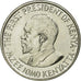 Coin, Kenya, 50 Cents, 2005, British Royal Mint, EF(40-45), Nickel plated steel