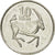 Moneta, Botswana, 10 Thebe, 2002, British Royal Mint, BB, Acciaio placcato