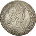 Moneda, Francia, Louis XIV, 1/2 Écu à la mèche longue, 1/2 Ecu, 1653, Rouen