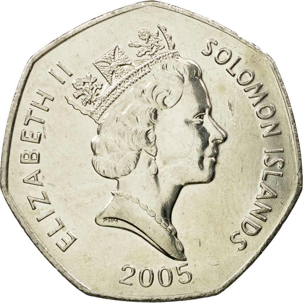 Coin, Solomon Islands, Elizabeth II, Dollar, 2005, British Royal Mint