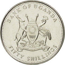 Münze, Uganda, 50 Shillings, 2007, Royal Canadian Mint, SS, Nickel plated