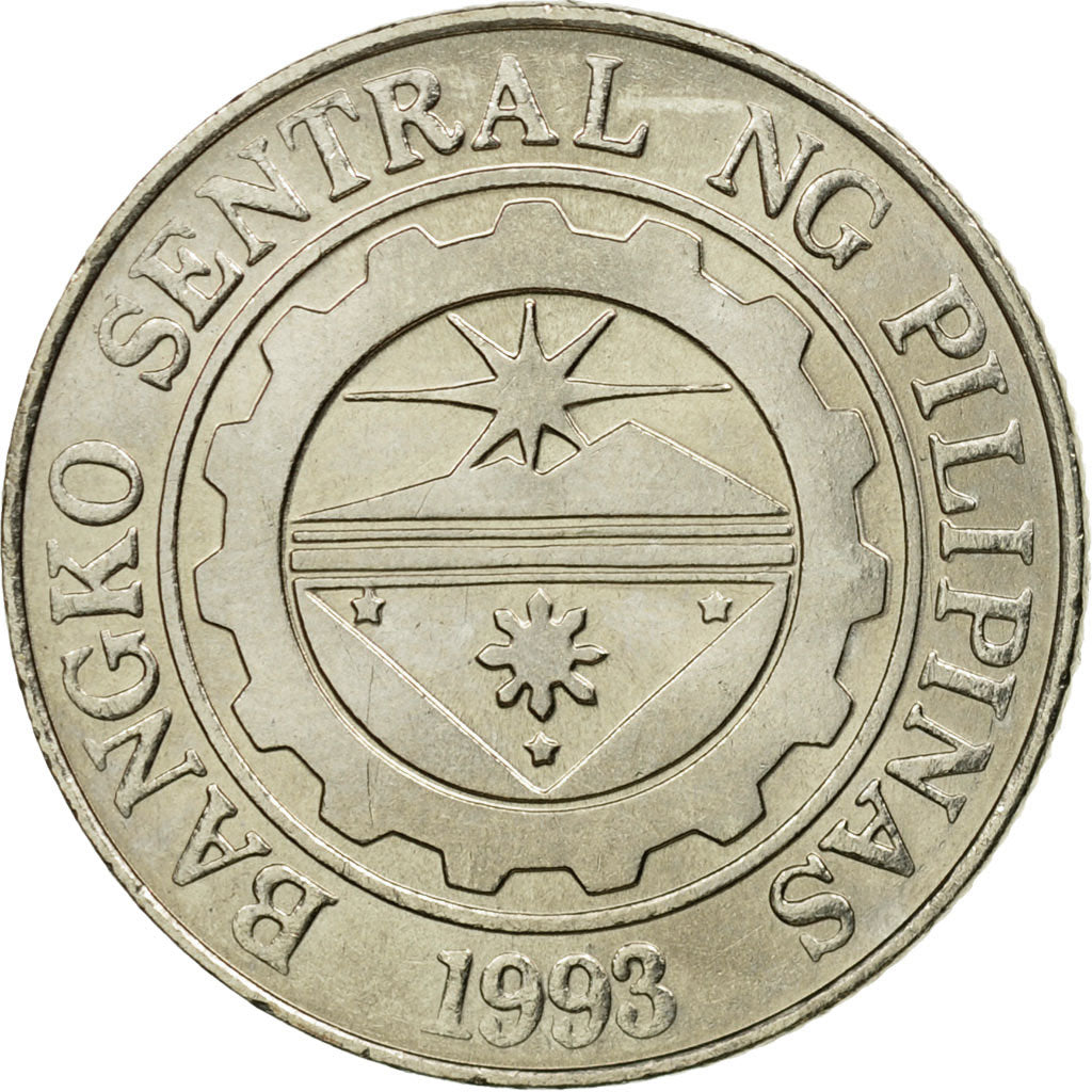 Coin, Philippines, Piso, 2003, EF(40-45), Copper-nickel, KM:269