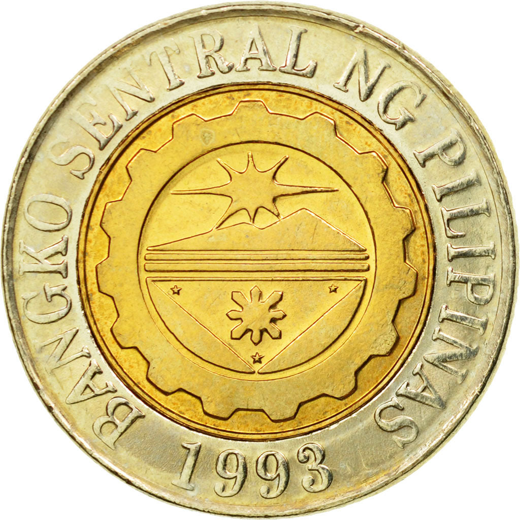 Moneda, Filipinas, 10 Piso, 2006, Manila, MBC, Bimetálico, KM:278