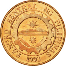 Coin, Philippines, Sentimo, 2002, AU(55-58), Copper Plated Steel, KM:273