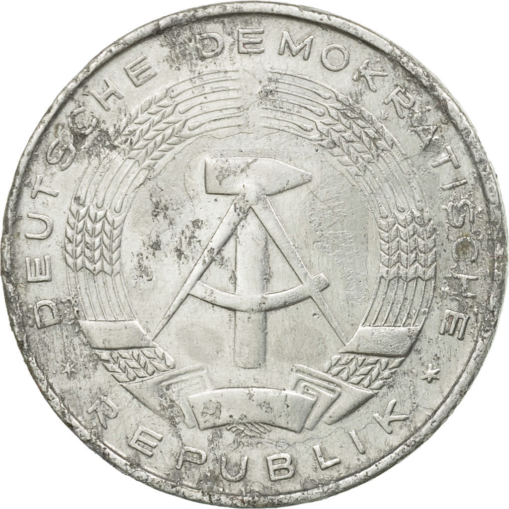 Münze, GERMAN-DEMOCRATIC REPUBLIC, 10 Pfennig, 1965, Berlin, SS, Aluminium