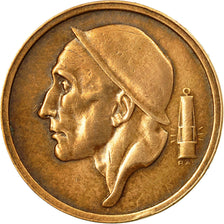 Coin, Belgium, 20 Centimes, 1957, EF(40-45), Bronze, KM:146