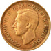 Coin, Australia, George VI, 1/2 Penny, 1951, EF(40-45), Bronze, KM:42