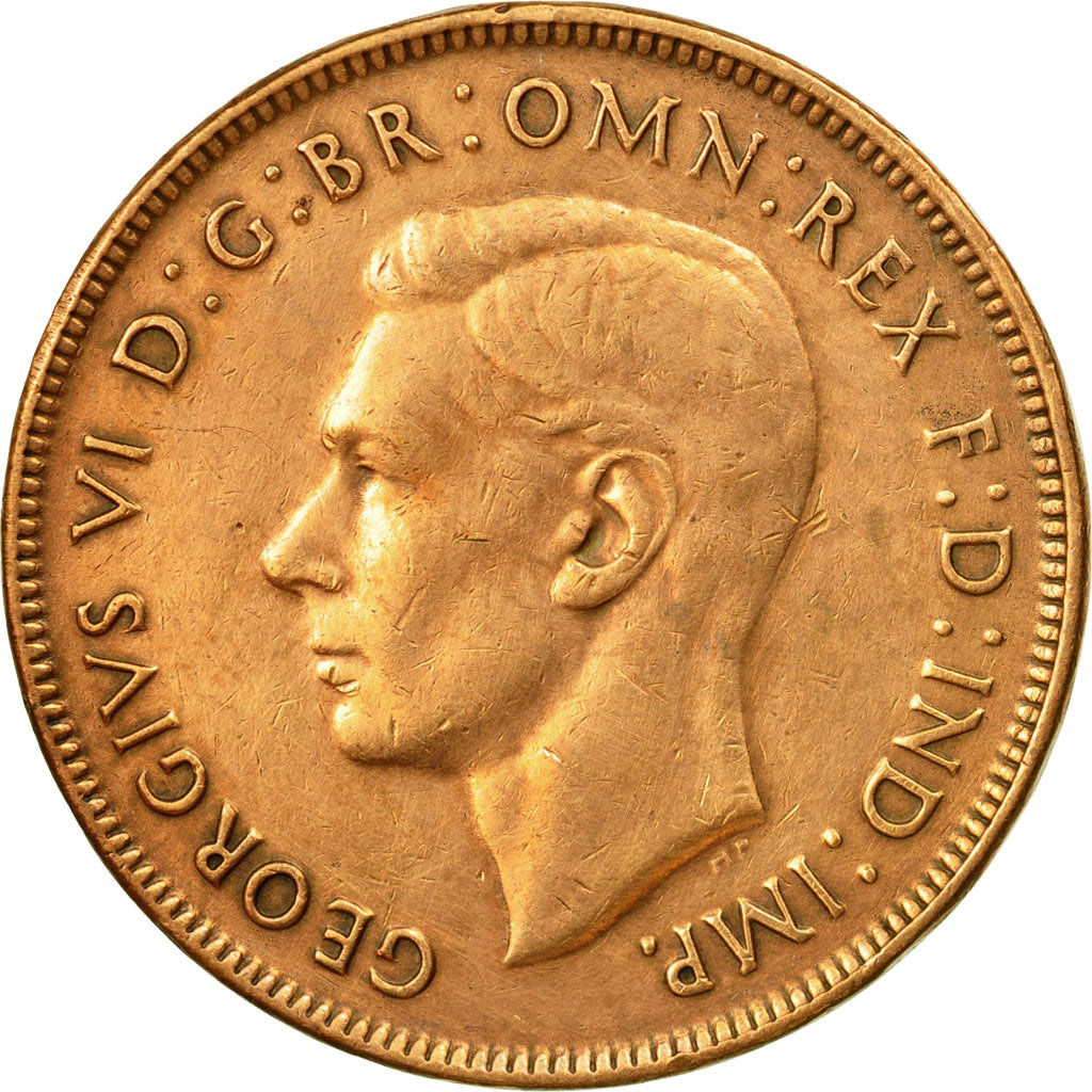 Coin, Australia, George VI, Penny, 1944, VF(20-25), Bronze, KM:36