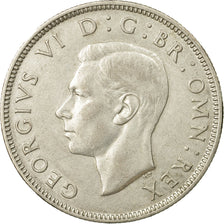 Coin, Great Britain, George VI, Florin, Two Shillings, 1944, EF(40-45), Silver