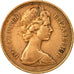 Coin, Great Britain, Elizabeth II, 1/2 New Penny, 1971, EF(40-45), Bronze