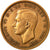 Moneda, Gran Bretaña, George VI, 1/2 Penny, 1938, MBC, Bronce, KM:844