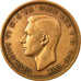 Coin, Great Britain, George VI, 1/2 Penny, 1938, EF(40-45), Bronze, KM:844