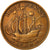 Coin, Great Britain, George VI, 1/2 Penny, 1938, EF(40-45), Bronze, KM:844