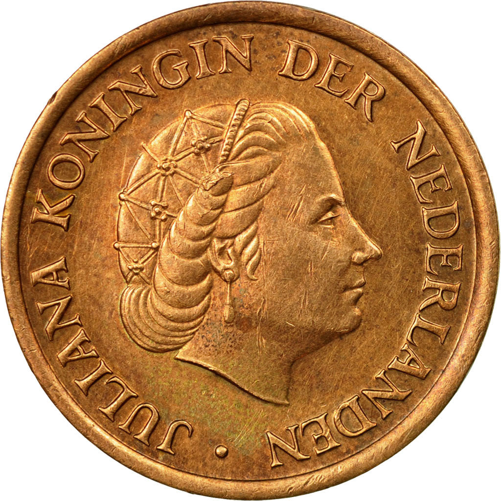 Moneta, Paesi Bassi, Juliana, 5 Cents, 1979, MB+, Bronzo, KM:181