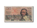 Banknote, France, 10 Nouveaux Francs on 1000 Francs, 1955-1959 Overprinted with