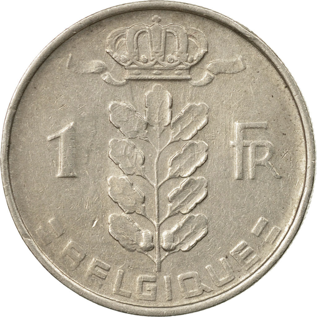 Coin, Belgium, Franc, 1959, EF(40-45), Copper-nickel, KM:142.1