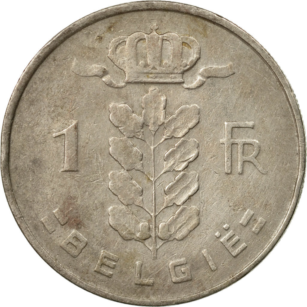 Coin, Belgium, Franc, 1957, VF(30-35), Copper-nickel, KM:143.1