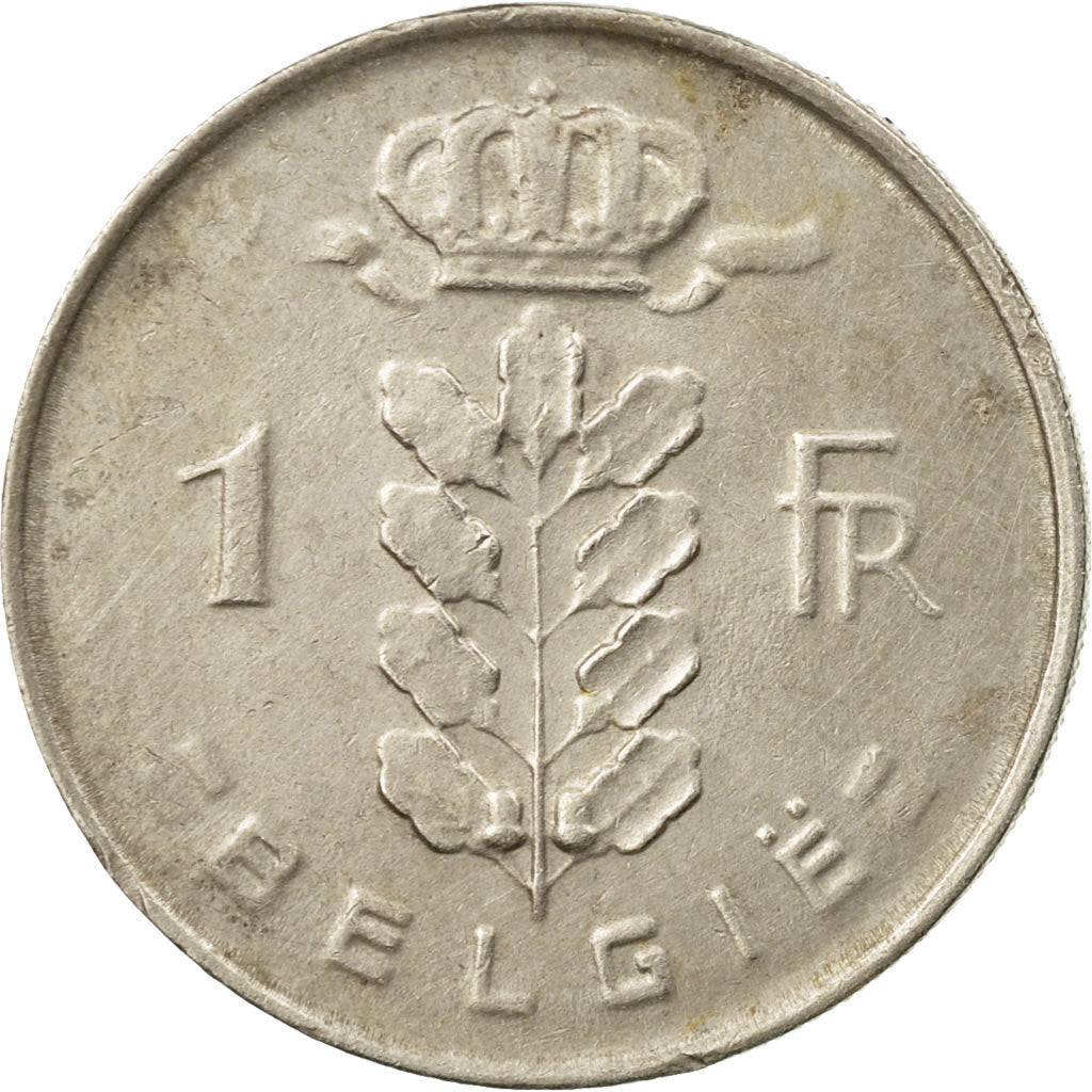 Coin, Belgium, Franc, 1967, EF(40-45), Copper-nickel, KM:143.1