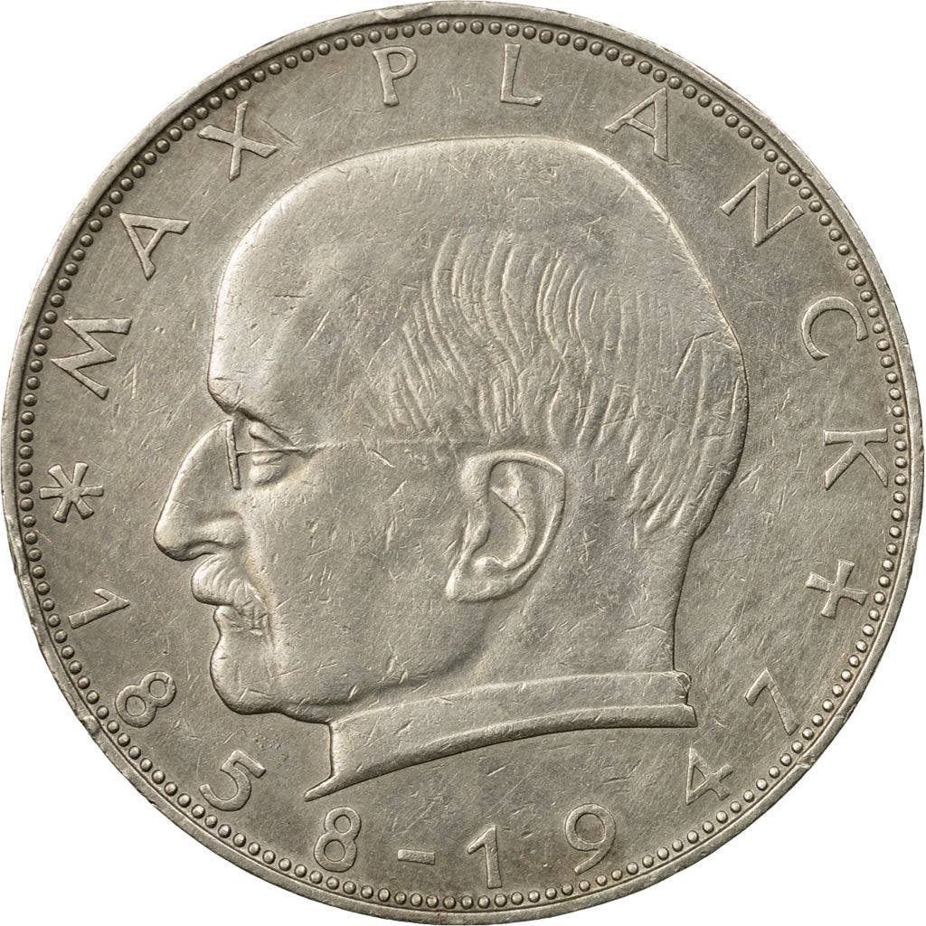 Coin, GERMANY - FEDERAL REPUBLIC, 2 Mark, 1964, Munich, EF(40-45)