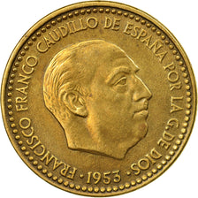 Coin, Spain, Francisco Franco, caudillo, Peseta, 1961, EF(40-45)
