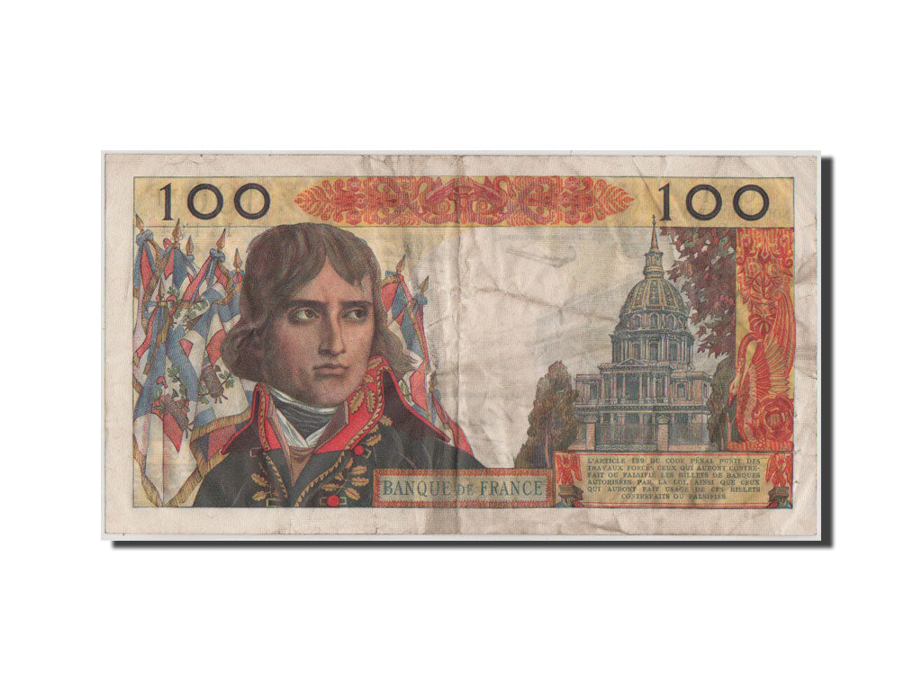 France, 100 Nouveaux Francs, 100 NF 1959-1964 ''Bonaparte'', 1959, KM #144a,...