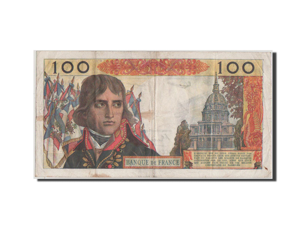 France, 100 Nouveaux Francs, 100 NF 1959-1964 ''Bonaparte'', 1959, KM #144a,...