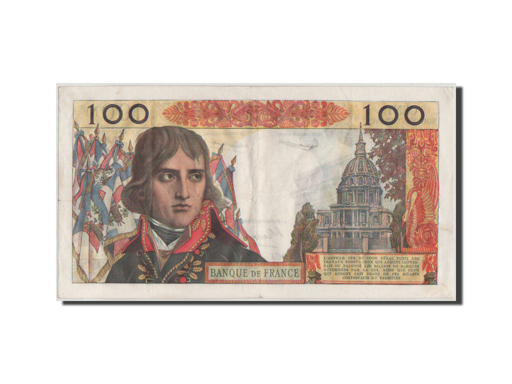 France, 100 Nouveaux Francs, 100 NF 1959-1964 ''Bonaparte'', 1959, KM #144a,...