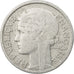 Moneda, Francia, Morlon, 2 Francs, 1945, Paris, MBC, Aluminio, KM:886a.1