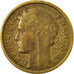 Coin, France, Morlon, Franc, 1936, Paris, EF(40-45), Aluminum-Bronze, KM:885