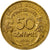 Moneda, Francia, Morlon, 50 Centimes, 1931, Paris, MBC, Aluminio - bronce