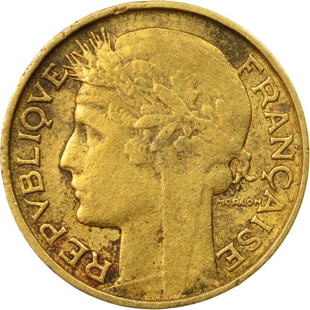 Moneta, Francia, Morlon, 50 Centimes, 1931, Paris, BB, Alluminio-bronzo