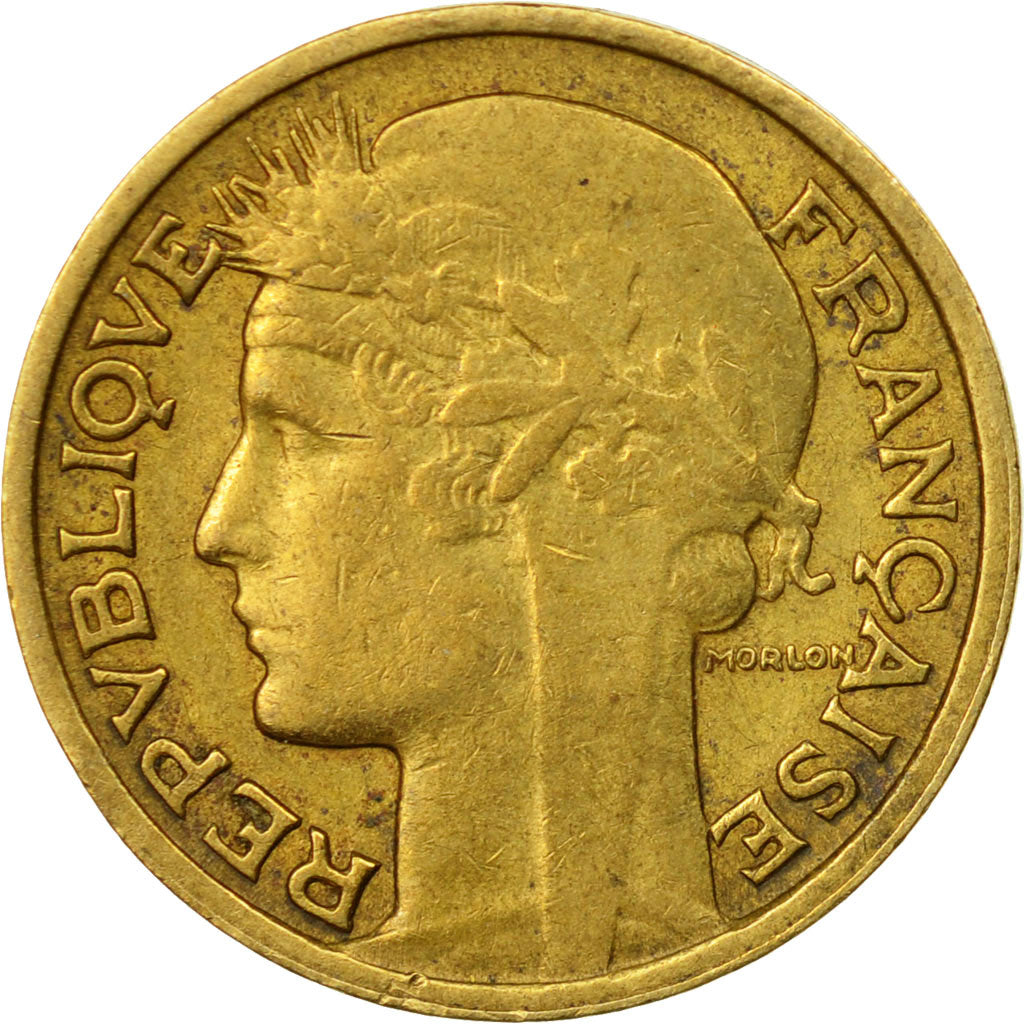 Moneta, Francia, Morlon, 50 Centimes, 1932, Paris, BB, Alluminio-bronzo
