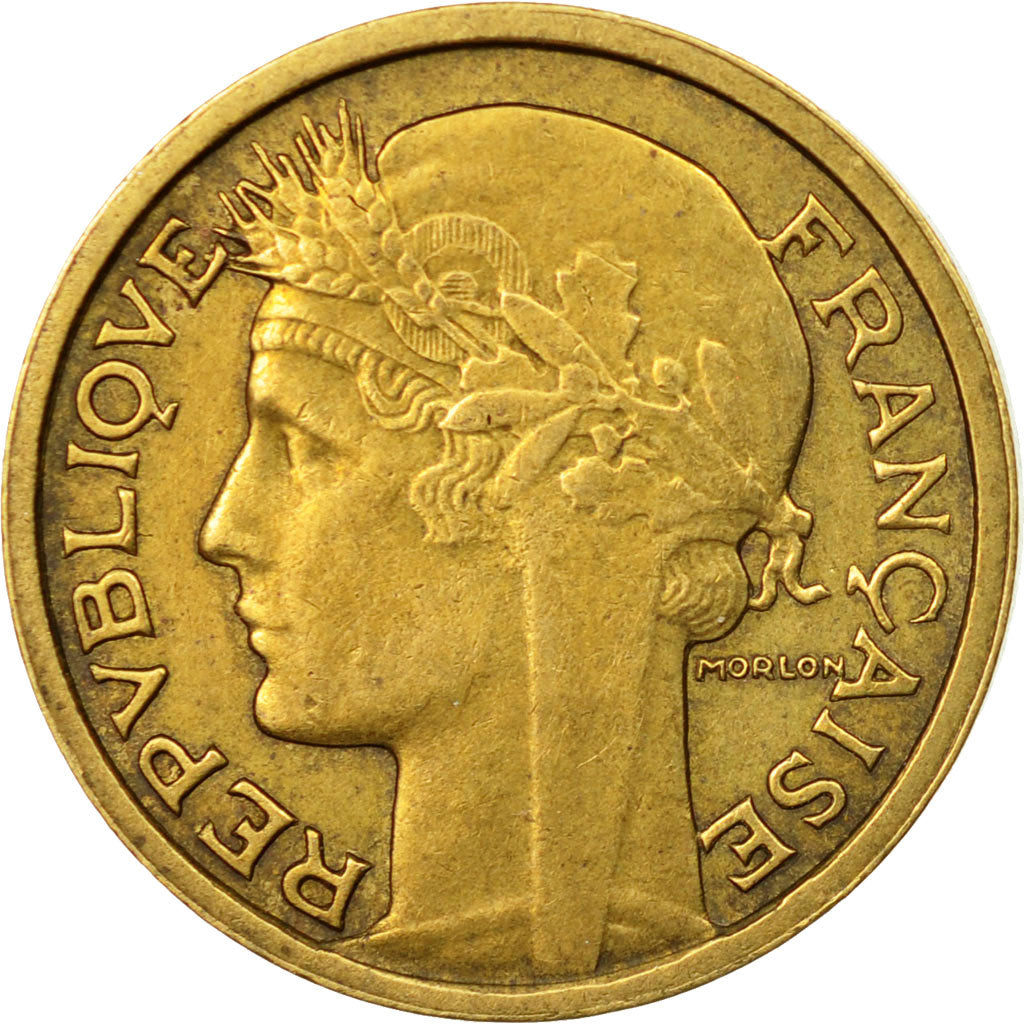 Monnaie, France, Morlon, 50 Centimes, 1937, Paris, TTB, Aluminum-Bronze