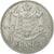 Moneda, Mónaco, Louis II, 5 Francs, 1945, Poissy, MBC, Aluminio, KM:122