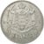 Coin, Monaco, Louis II, 5 Francs, 1945, Poissy, EF(40-45), Aluminum, KM:122