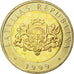 Coin, Latvia, 2 Lati, 1999, MS(63), Bi-Metallic, KM:38